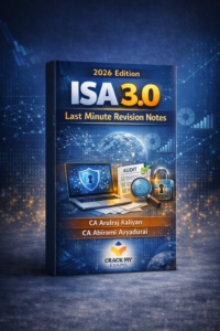 isa 3.0 last minute revision notes (2026 edition)